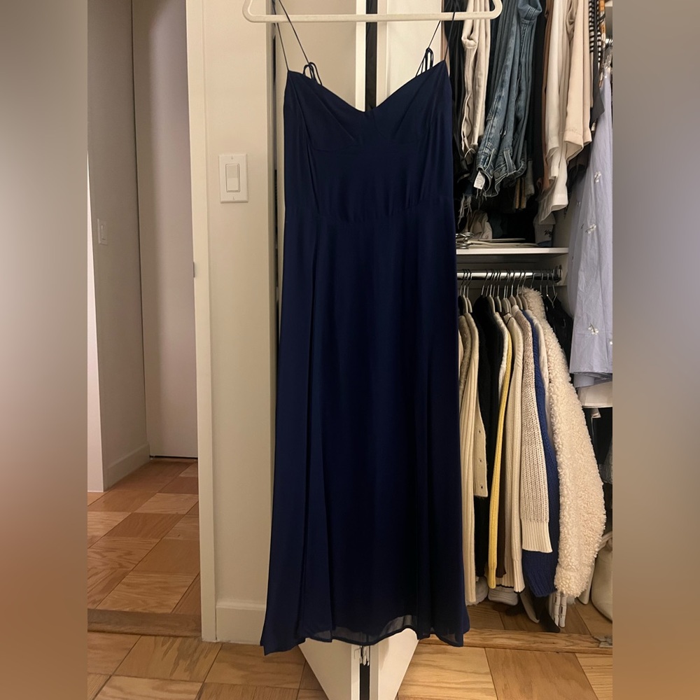Reformation Juliette Dress (Size 6) (Color: Danube) - Picture 4 of 4
